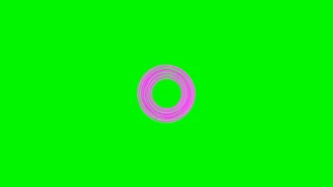 Green background with moving spirals Circle shape Video stock 113436799