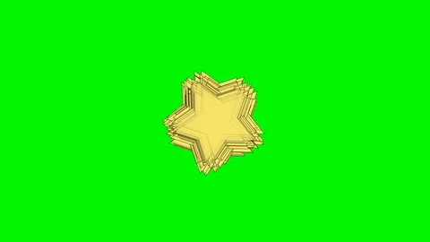 Green background with moving stars Stock Footage 111241074