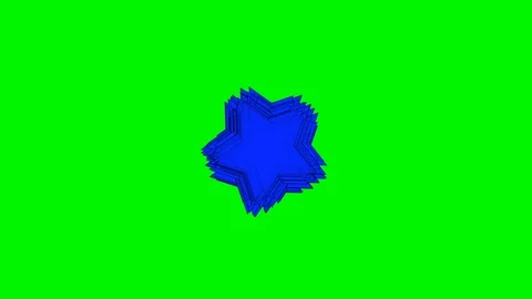 Green background with moving stars Stock Footage 111242659