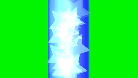 Green background with moving stars Stock Footage 113020329