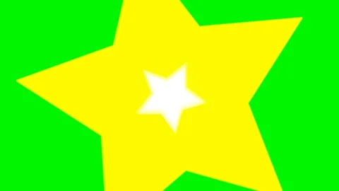 Green background with moving stars Stock Footage 120157767