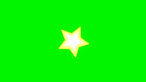 Green background with moving stars Stock Footage 120158170