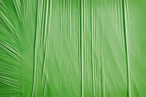 Green background from a packing material Stock Photos