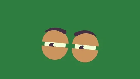 A green background with pair of eggs and screen two on it one egg eyes glasses Video stock 335129873