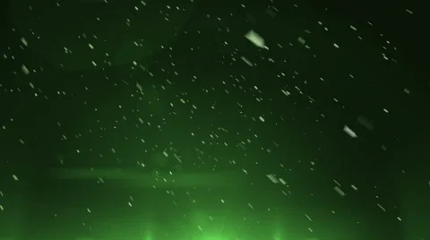 Green background particle Stock Footage 61468837