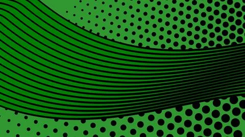 Green background poster Stock Illustration