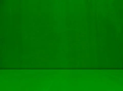 Green Background Product Wall Studio Backdrop Floor Shadow Beige Light Stock Illustration