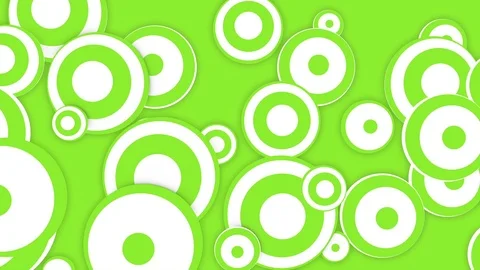 Green Background RANDOM SPHERES 動画素材 102392253