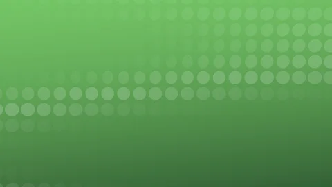 Green Background with rotating Discs Stock Footage 94364057