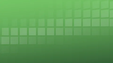 Green Background with rotating Tiles Stock Footage 93884936