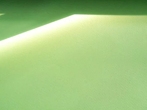 Green background shadow light overlay blur nature on cment floor wall Fotos de archivo