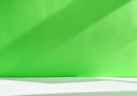 Green background with shadow Stock Photos