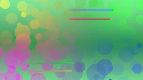Green background with shapes and lights Stock Footage 113822157