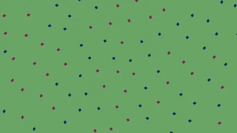 Green background with small blue and purple diamond pattern 스톡 일러스트