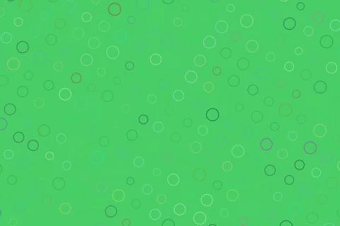 Green background with small circles and squares pattern 스톡 일러스트