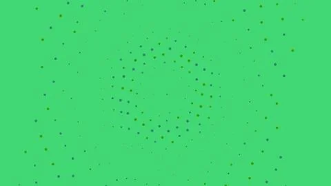 Green background with small dots pattern Stock Illustration