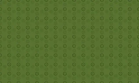 Green background with small repeating circle pattern Stock Illustration
