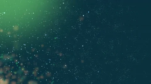 Green Background Soft Particles Stock Footage 63271771