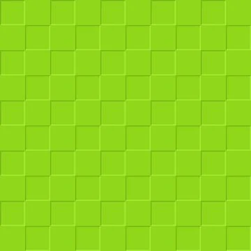 Green background of square plates. Simple flat design for website design, ban Illustrazione stock