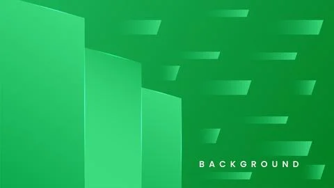 Green background stage lighting effect graphic Stock Illustration