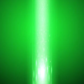 Green background with stream of binary code Illustration