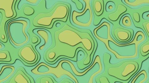 Green Background on theme geodesy or topography. Abstract topographic background 스톡 일러스트