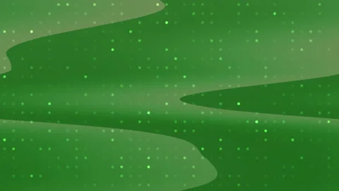 Green background with translucent shapes and small dots. Video stock 301363218