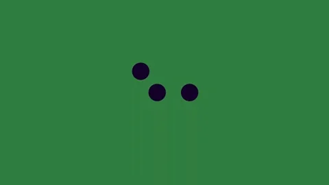 A green background with two black eyes and screen on it circles green screen Stock Footage 335977676