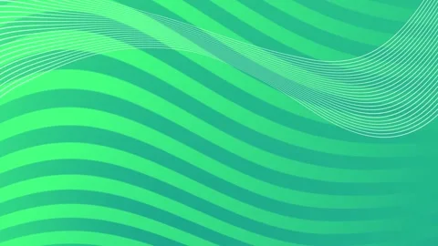 Green Background Wave Lines Abstract Motion Loop. Stock Footage 286778305