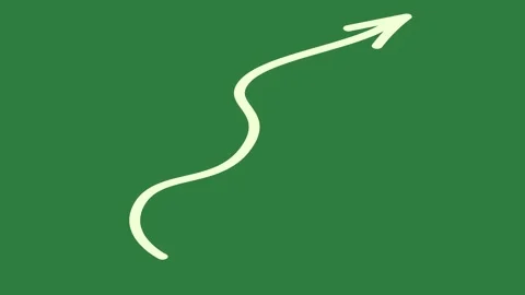 A green background with white arrow in the middle and wallpaper cat green Stock Footage 335696729