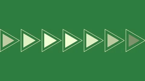 A green background with white arrows pointing in different directions and Видео 335131691