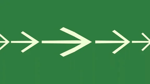 A green background with white arrows pointing in different directions and Видео 335131693
