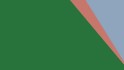 A green background with white border and the colors of rainbow red triangle on Vidéo 335065377