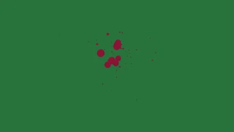 A green background with white border and screen red dot on it green screen Видео 335065879