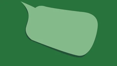 A green background with white border and leaf on green screen animated Видео 335122242
