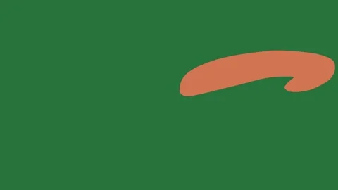 A green background with white border and screen an image of fire picture cat Video stock 335122440