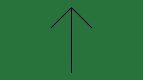 A green background with white border and screen an arrow pointing to the left Видео 335130578