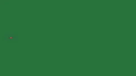 A green background with white border and red fire on screen dot it green Stock-Footage 335681371