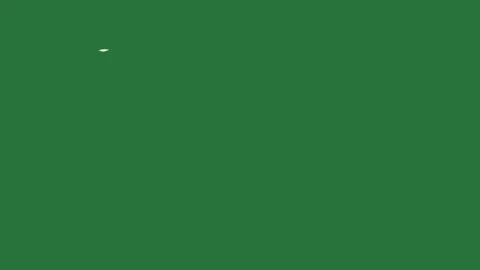 A green background with white border and screen an image of cup on green Video stock 335681498