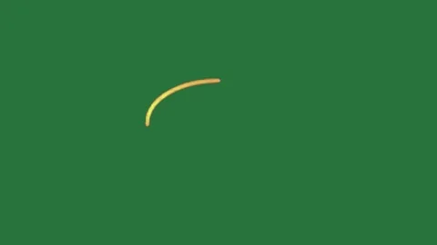 A green background with white border and screen yellow circle on it small Stock Footage 335683598