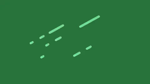A green background with white border and lines on it an image of screen dot Vídeos de archivo 335683783