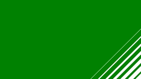 A green background with white border and striped lines green screen cartoonish Video stock 337335510