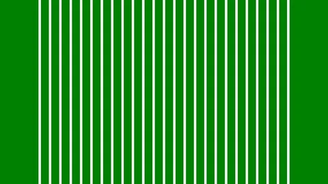 A green background with white border and striped pattern blank card stripes Stock Footage 337335525