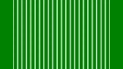 A green background with white border and striped pattern blank paper vertical Video stock 337335532