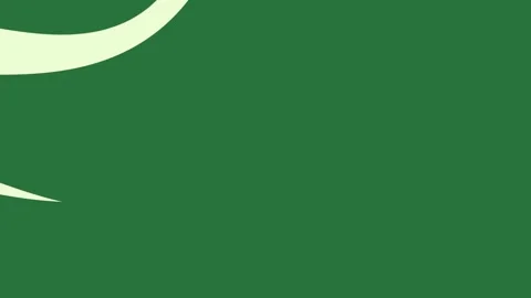 A green background with white border and swirls wavy lines striped leaf green Stock Footage 337335585