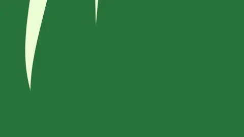 A green background with white border and lines striped wavy grass green screen Stock Footage 337335598