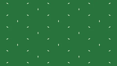 A green background with white border and arrows geometric pattern stars small Stock Footage 337336145