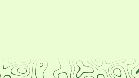 A green background with white border and abstract pattern swirls lines green Stock Footage 337341147