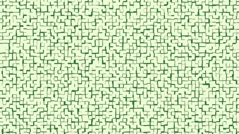 A green background with white border and dots squares black small screen green Video stock 337341157