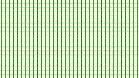 A green background with white border and squares printable graph paper Stock Footage 337341167